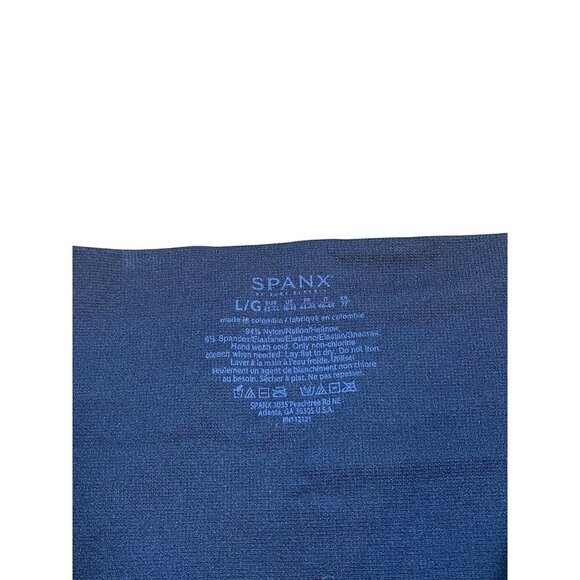 Spanx Black High-Waisted Leggings/Tights L - Picture 2 of 4